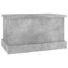 Concrete Grey Storage Box 50x30x28 cm - Stylish & Practical