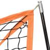 Portable Baseball Net - Orange & Black | Training Aid 183cm