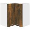 Hanging Corner Cabinet Smoked Oak - Stylish Storage Solution