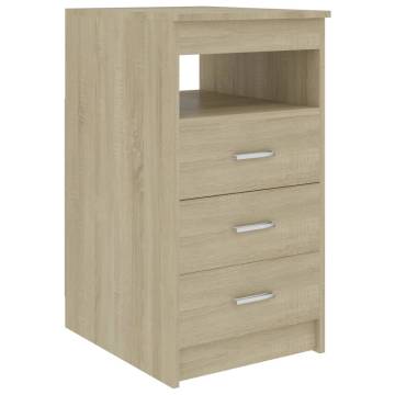 Stylish Drawer Cabinet Sonoma Oak - Compact Storage Solution