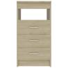 Stylish Drawer Cabinet Sonoma Oak - Compact Storage Solution