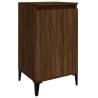 Stylish Brown Oak Bedside Cabinet - 40x35x70 cm | Hipo Market