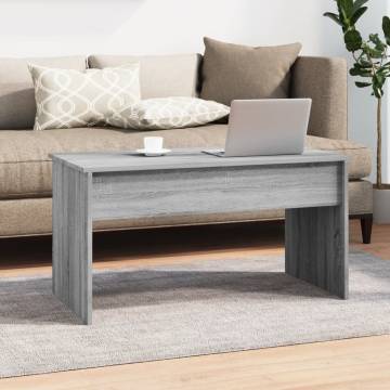 Stylish Grey Sonoma Coffee Table | Versatile & Modern Design