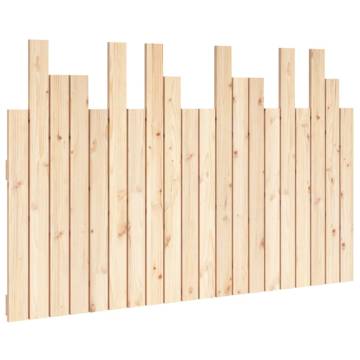 Elegant Solid Pine Wall Headboard - 127.5x3x80 cm