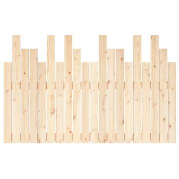 Elegant Solid Pine Wall Headboard - 127.5x3x80 cm