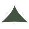 Dark Green Sunshade Sail 3.6x3.6m | 90% UV Protection