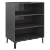 High Gloss Grey Sideboard | Stylish Storage Solution