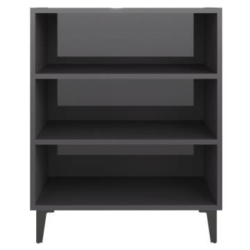 High Gloss Grey Sideboard | Stylish Storage Solution