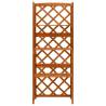 Trellis with Shelves - Solid Fir Wood Garden Decor