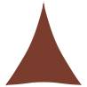 Terracotta Sunshade Sail - Triangular Oxford Fabric 3x4x4 m