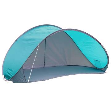 HI Pop-up Beach Tent Blue | Ideal Shelter for Sun & Wind