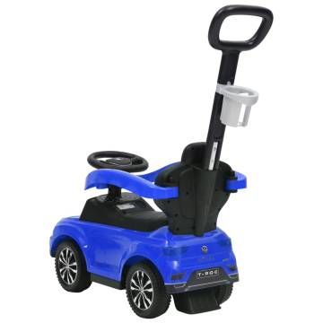 Step Car Volkswagen T-Roc Blue - Fun for Kids | HipoMarket