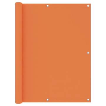 Balcony Screen Orange 120x300 cm - Privacy & Waterproof