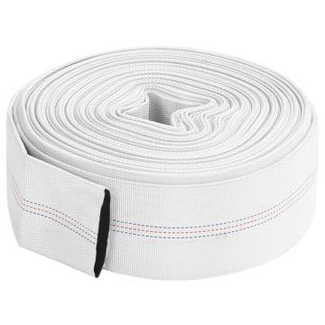 Fire Hose 30 m 3" PVC - Flexible & Durable Water Transport