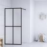 Walk-in Shower Screen 140x195 cm | Frosted Tempered Glass