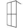 Walk-in Shower Screen 140x195 cm | Frosted Tempered Glass