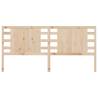 Stylish Solid Wood Pine Headboard - 206x4x100 cm