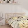 Stylish Solid Pine Bed Headboard - 206x4x100 cm