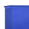 6-Panel Wind Screen Fabric 800x160 cm - Azure Blue