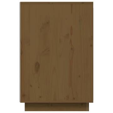 Desk Honey Brown 140x50 cm - Solid Pine Wood for Home & Office