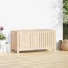 Garden Storage Box 115x49x60 cm - Solid Wood Pine | Hipo Market