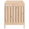 Garden Storage Box 115x49x60 cm - Solid Wood Pine | Hipo Market