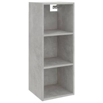 Wall Cabinet Concrete Grey - Stylish Storage Solution