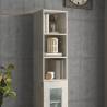 Wall Cabinet Concrete Grey - Stylish Storage Solution