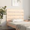 Headboard 100x3x80 cm Solid Wood Pine Colour natural Size 100 x 80 cm Quantity in Package 1 