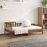 Day Bed Honey Brown 90x190 cm Solid Wood Pine - Versatile Design