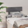 Stylish Grey Bed Headboard - Solid Pine Wood | Hipomarket