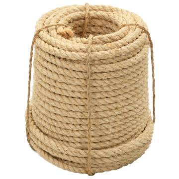 100% Sisal Rope 12mm 50m - Durable & Versatile for All Uses