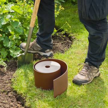 Nature Garden Border Edging 0.15x10 m Terracotta | HipoMarket