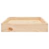 Comfortable Dog Bed in Solid Pine Wood - 61.5x49x9 cm