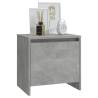 Concrete Grey Bedside Cabinet - Elegant and Durable Design