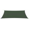 Sunshade Sail 160 g/m² Dark Green 2x4.5 m HDPE - HipoMarket