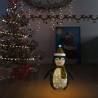 Luxury LED Snow Penguin Figure - 60cm Christmas Decoration