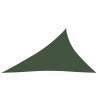 Sunshade Sail 160 g/m² Dark Green 4x5x6.8 m HDPE - HipoMarket