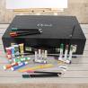 174-Piece Artist Painting Art Set in Wooden Box | Hipo Market