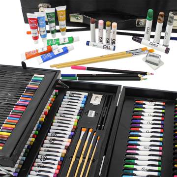 174-Piece Artist Painting Art Set in Wooden Box | Hipo Market