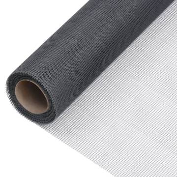 Fiberglass Mesh Screen 80x2000 cm Grey | HipoMarket