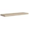 Stylish Floating Wall Shelves - Set of 2 Oak - Hipomarket UK