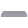 Stylish Grey Floating Wall Shelves - 2 Pcs | Hipo Market