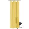 Voile Curtains 2 pcs 140x175 cm in Yellow | HipoMarket