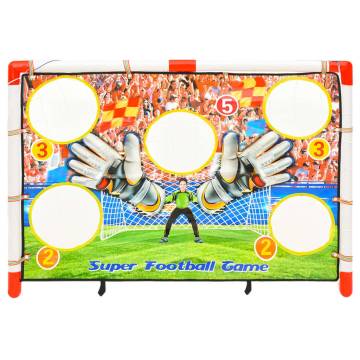 Children's Football Goal Set with Goal Wall - 120x51x77.5 cm