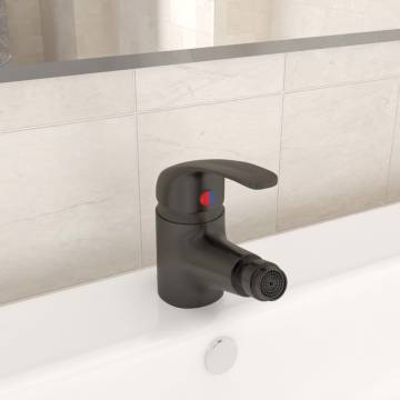 Modern Grey Bathroom Bidet Mixer Tap - Easy Installation