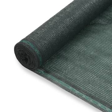 HDPE Tennis Screen 1.6x50m Green - Privacy & Weather Protection