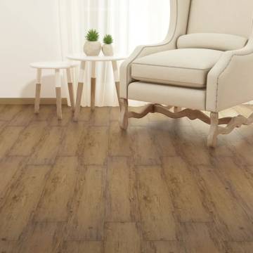 Self-Adhesive PVC Flooring Planks 2.51 m² - Walnut Brown