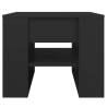 Stylish Black Coffee Table - 55.5x55x45 cm | HipoMarket