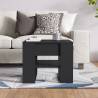 Stylish Black Coffee Table - 55.5x55x45 cm | HipoMarket